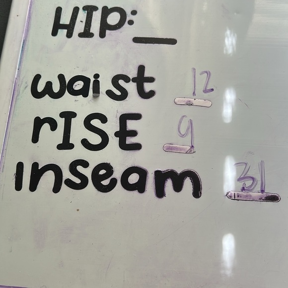 LULULEMON WUNDER Under 7/8 crop Cotton Heathered Berry Red Roll Down Legging. 2 - Picture 6 of 7